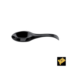 Cuchara Degustacion Single-Dose Negro 120 mm (600 Uds)