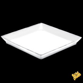 Bandeja Degustación Medium Blanco 13x13 cm (192 Unidades)