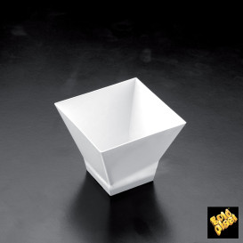 Vaso Degustacion Pagoda Blanco 65ml (25 Uds)