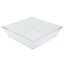 Bandeja Degustacion Fiesta Transparente 250x250 mm 