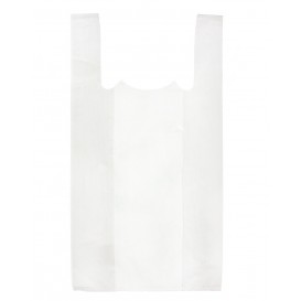 Bolsa Plastico Camiseta 35x50cm Blanca 