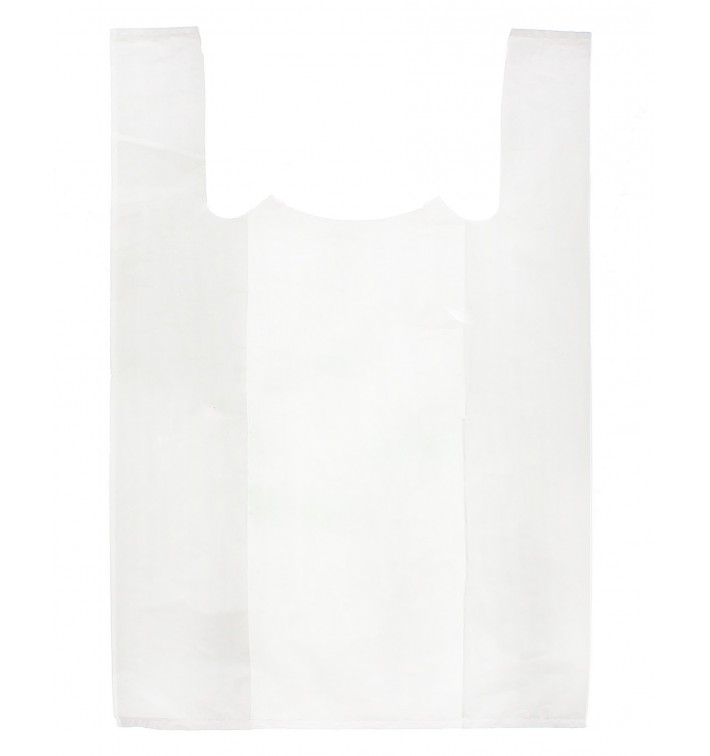 Bolsa Plastico Camiseta 50x70cm Blanca (200 Unidades)