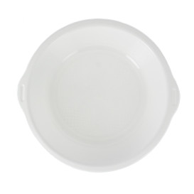 Bol de Plastico con Asas Blanco Ø195mm (300 Uds)