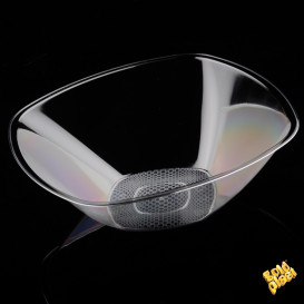 Bol de Plastico Transparente Ø277mm PS 1250ml (3 Uds)
