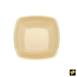 Plato de Plastico Hondo Crema PP 180mm (150 Uds)