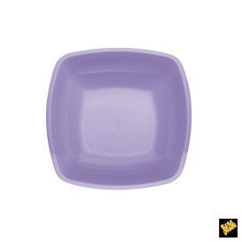 Plato de Plastico Hondo Lila PP 180mm (150 Uds)