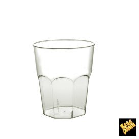 Vaso Plastico para Cocktail Transp. PS  Ø73mm 220ml (20 Uds)