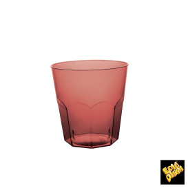 Vaso Plastico Burdeos Transp. PS Ø73mm 220ml (50 Uds)