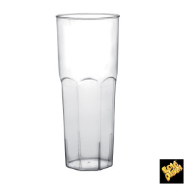 Vaso Plastico Tubo Transp. PP Ø65mm 350ml (10 Uds)