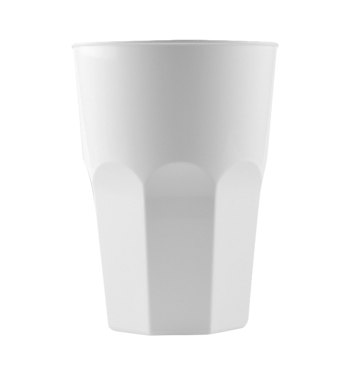 Vaso Plastico para Cocktail Blanco PP Ø84mm 350ml (20 Uds)