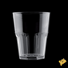 Vaso de Plastico Transparente SAN Ø85mm 300ml (8 Uds)