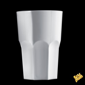 Vaso de Plastico Transparente SAN Ø85mm 400ml (75 Uds)