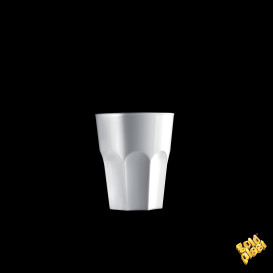 Vaso Plastico Chupito Transp. SAN Ø45mm 40ml (75 Uds)
