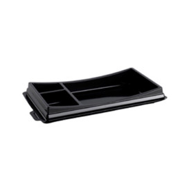 Envase para Sushi Negro 199x113mm (10 Uds)