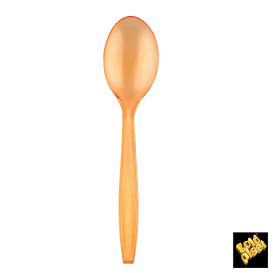 Cuchara de Plastico PS Transparente 190mm (50 Uds)