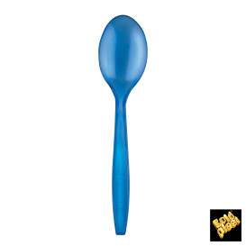 Cuchara de Plastico PS Transparente 190mm (50 Uds)