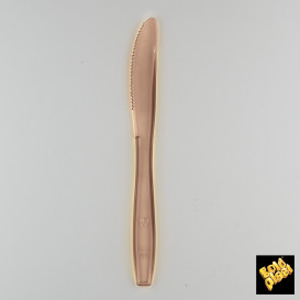 Cuchillo de Plastico PS Negro 190mm (50 Uds)