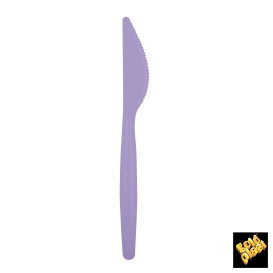 Cuchillo de Plastico Easy PS Blanco 185mm (20 Uds)