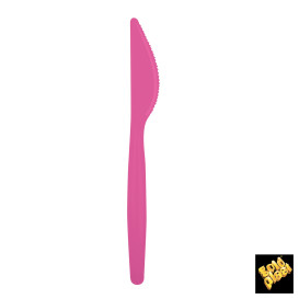 Cuchillo de Plastico Easy PS Blanco 185mm (20 Uds)