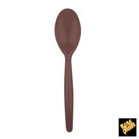 Cuchara de Plastico Easy PS Blanco 185 mm (20 Uds)