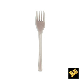 Tenedor de Plastico Fly Blanco 140mm (50 Uds)