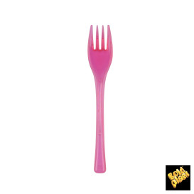 Tenedor de Plastico Fly Blanco 140mm (50 Uds)