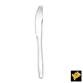Cuchillo de Plastico Transp. 175mm (100 Uds)