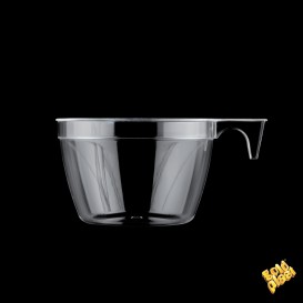 Taza de Plastico Cup Transparente 190ml (25 Uds)
