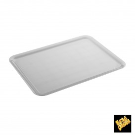 Bandeja Plastico Tray Blanco 37x50cm (4 Uds)