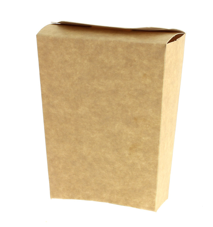 Envase Kraft Cerrado para Fritas (450 Uds)