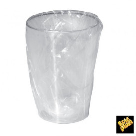 Vaso de Plastico Moon Enfundado Transp. PS 200ml (500 Uds)