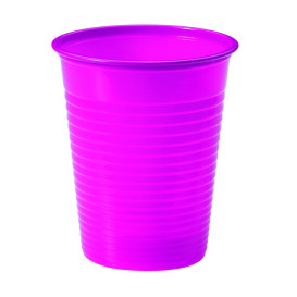 Vaso de Plastico Fucsia PS 200ml (1500 Uds)