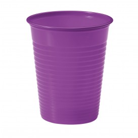 Vaso de Plastico Violeta PS 200ml (50 Uds)