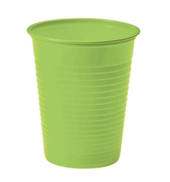 Vaso de Plastico Verde PS 200ml (1500 Uds) Vaso de Plastico Verde PS 200ml (1500 Uds)