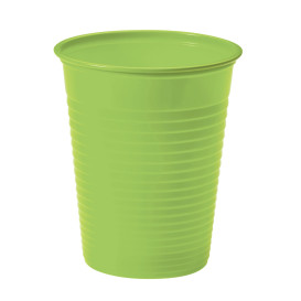 Vaso de Plastico Verde PS 200ml (50 Uds)