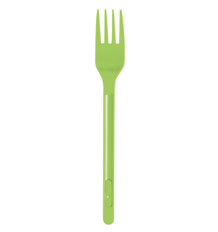 Tenedor de Plastico Violeta  PS 175mm (600 Uds)