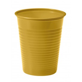 Vaso de Plastico Oro PS 200ml (50 Uds)