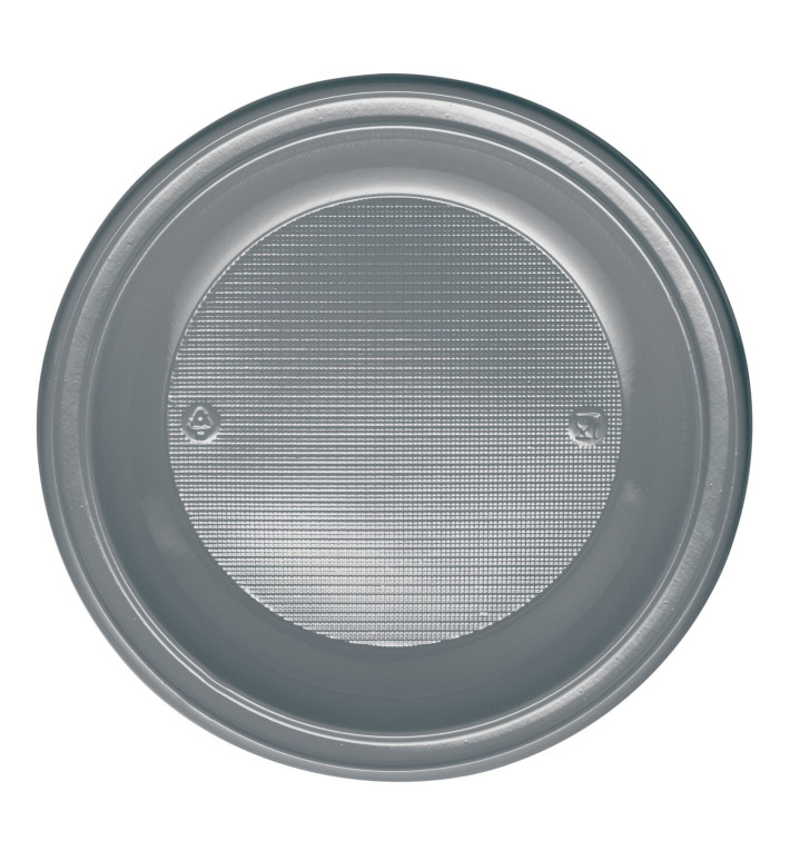 Plato de Plastico Hondo Oro PS 220 mm (30 Uds)