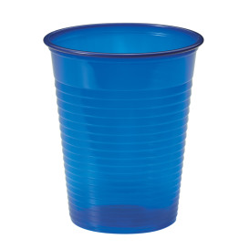 Vaso de Plastico Azul Oscuro PS 200ml (50 Uds)