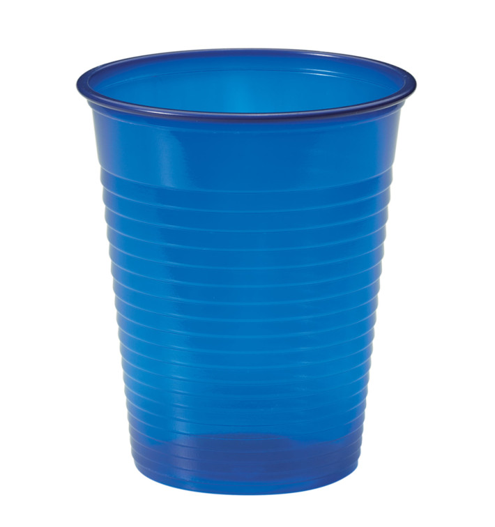 Vaso de Plastico Azul Oscuro PS 200ml (50 Uds) Vaso de Plastico Azul Oscuro PS 200ml (50 Uds)