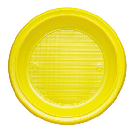 Plato de Plastico Hondo Azul Oscuro PS 220 mm (30 Uds)