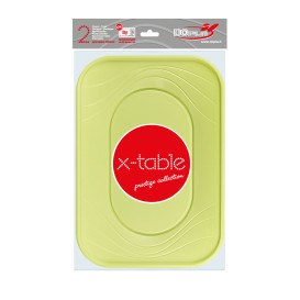 Bandeja de Plastico Lima PP 330x230mm (2 Uds)