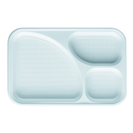 Bandeja de Plastico Blanca 3C 315x210mm (400 uds)
