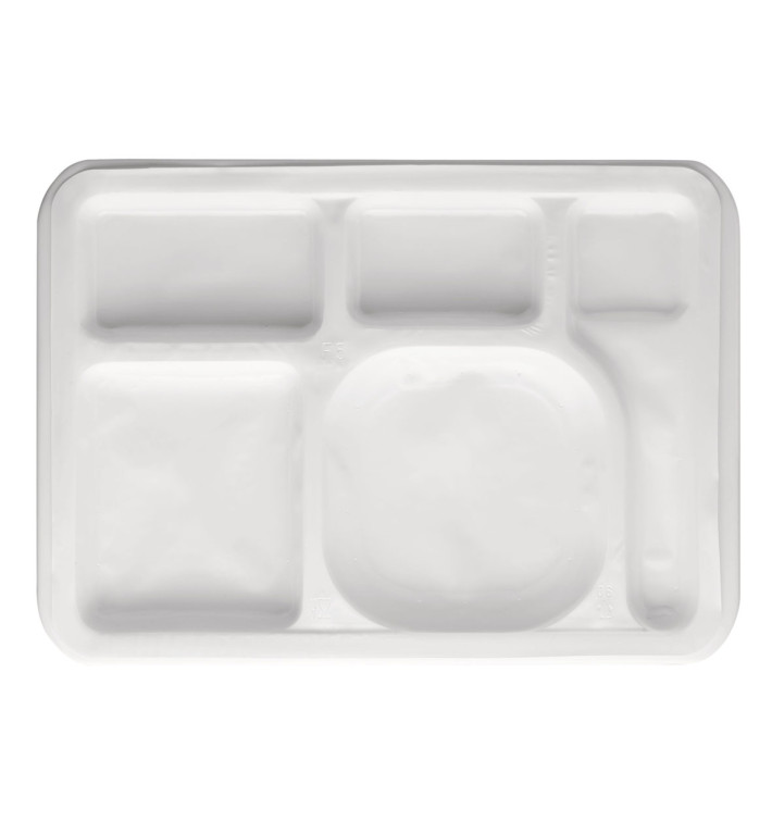 Bandeja de Plastico Blanca 5C 470x350mm (1 uds) Bandeja de Plastico Blanca 5C 470x350mm (1 uds)