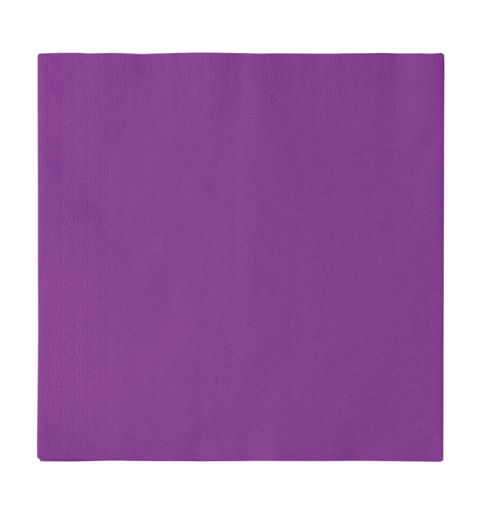 Servilleta de Papel 2 Capas Azul 33x33cm (50 Uds)