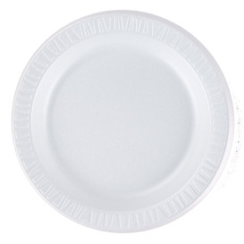 Plato Termico FOAM "Quiet Classic" Laminado Blanco Ø230mm (125 Uds)