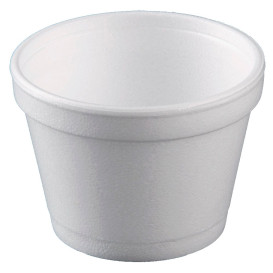 Tarrina Termico Foam Blanco 8OZ/355ml Ø108mm (25 Uds)