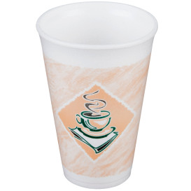 Vaso Termico Foam EPS "Café" 16Oz/473 ml (1000 Uds)