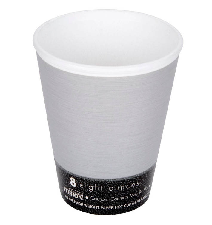 Vaso Termico Foam "Fusion" Gris 8Oz/266ml Ø81mm (25 Unidades)