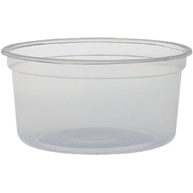 Envase Termico PP "Deli" Translucido 12Oz/355ml (25 Unidades)